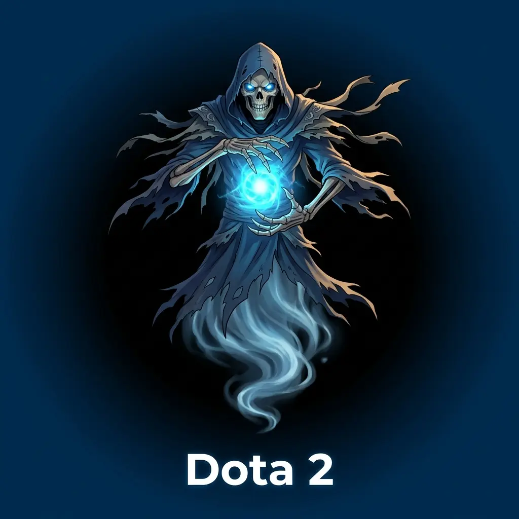 Logo y personajes del videojuego Dota 2, MOBA competitivo de Valve disponible para apuestas en 1xbet