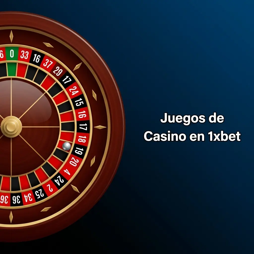 Juegos de casino en 1xbet: tragamonedas, ruleta, blackjack, póker en vivo y más de 7000 títulos disponibles