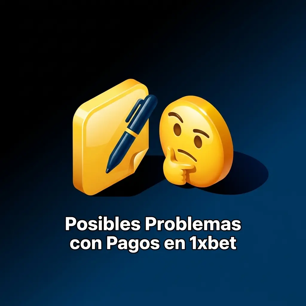 Problemas comunes con pagos en 1xbet: depósitos, retiros y soluciones para transacciones fallidas.